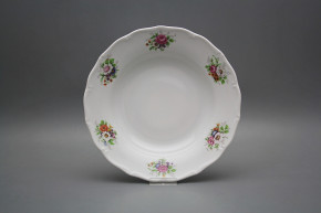 Deep plate 24,5cm Verona Meissen bouquet ABB