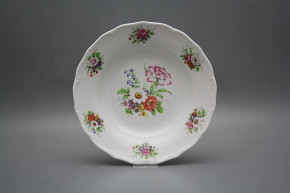 Deep plate 24,5cm Verona Meissen bouquet FBB