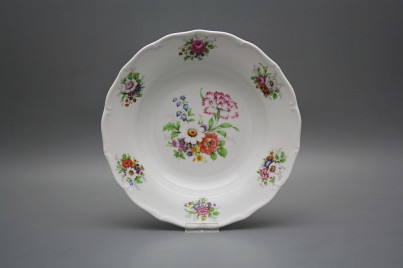 Deep plate 24,5cm Verona Meissen bouquet FBB č.1