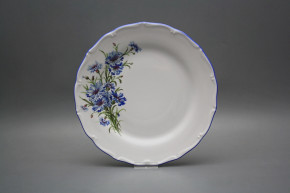 Flat plate 25cm Verona Cornflowers HAL