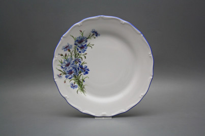 Flat plate 25cm Verona Cornflowers HAL č.1