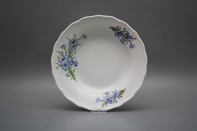 Deep plate 24,5cm Verona Cornflowers CBB č.1