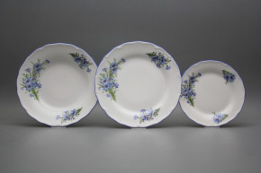 Plate set Verona Cornflowers 12-piece CAL