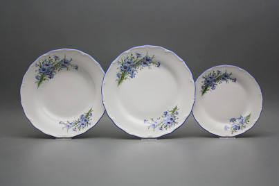 Plate set Verona Cornflowers 12-piece DAL č.1