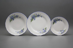 Plate set Verona Cornflowers 18-piece DAL