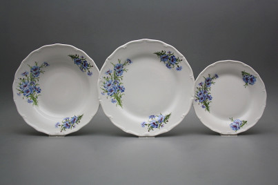 Plate set Verona Cornflowers 12-piece CBB č.1