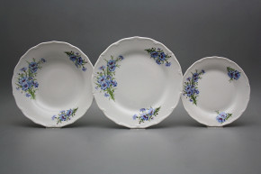 Plate set Verona Cornflowers 24-piece CBB