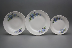 Plate set Verona Cornflowers 24-piece DBB