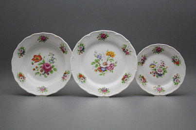 Plate set Verona Meissen bouquet 12-piece FBB č.1