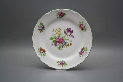 Flat plate 25cm Verona Meissen bouquet FZL č.1