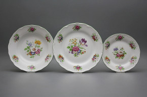 Plate set Verona Meissen bouquet 12-piece FZL