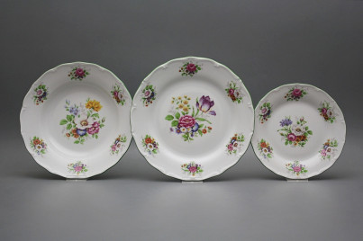 Plate set Verona Meissen bouquet 12-piece FZL č.1