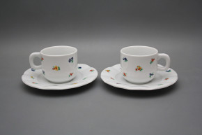 Cup 0,2l with saucer Benedikt Sprays BB