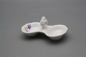 Salt cellar double Verona Violets BB