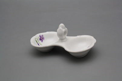 Salt cellar double Verona Violets BB č.1