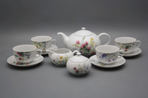 Tea set Opal Flowering meadow 15-piece HBB