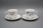 Coffee set Opal Flowering meadow 15-piece HBB č.14