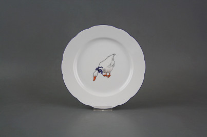 Dessert plate 19cm Rose Geese IML č.1