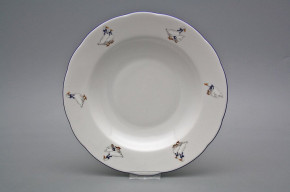 Deep plate 23cm Rose Geese AML