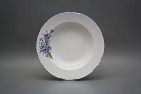 Deep plate 23cm Rose Cornflowers HAL