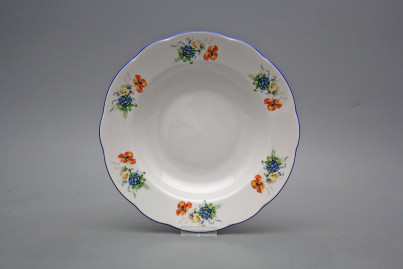 Deep plate 23cm Rose Field flowers AAL č.1