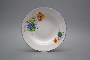 Deep plate 23cm Rose Field flowers DAL