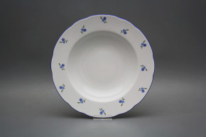 Deep plate 23cm Rose Forget-me-not Sprays AAL