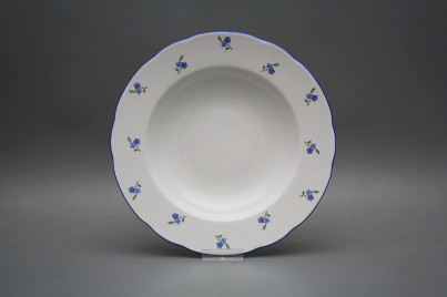 Deep plate 23cm Rose Forget-me-not Sprays AAL č.1