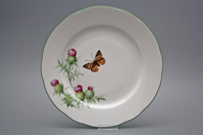 Flat plate 25cm Rose Thistle ZL č.1