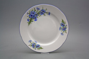 Flat plate 25cm Rose Cornflowers CAL