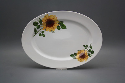 Oval dish 32cm Nina Sunflowers DBB č.1