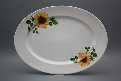 Oval dish 40cm Nina Sunflowers DBB č.1