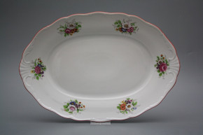 Oval dish 36cm Verona Meissen bouquet ACL