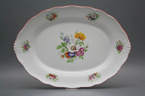 Oval dish 40cm Verona Meissen bouquet FCL