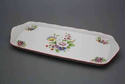 Tray square 37cm Verona Meissen bouquet GCL č.1