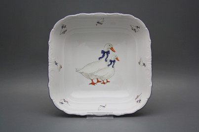 Dish square 24cm Verona Geese FML č.1