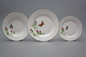 Plate set Rose Thistle 12-piece ZL