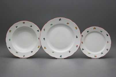 Plate set Rose Sprays 24-piece ACL č.1