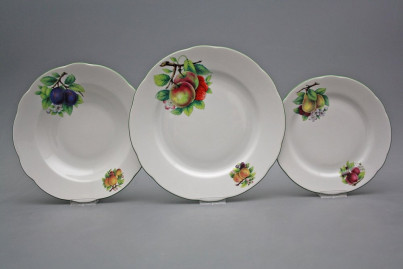 Plate set Rose Fruits 24-piece DZL č.1