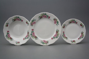 Plate set Rose Country lane 36-piece ABB