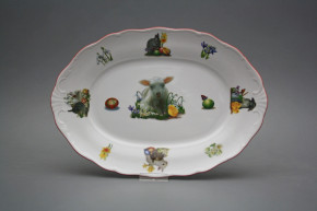 Oval dish 32cm Verona Easter FCL