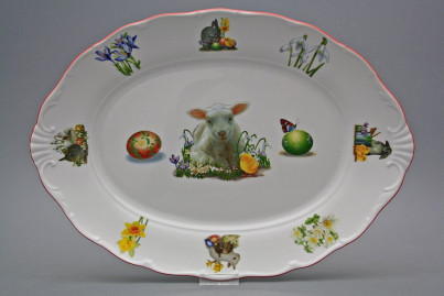 Oval dish 40cm Verona Easter FCL č.1