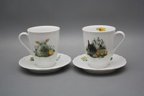 Mug 0,3l with saucer Verona Easter BB