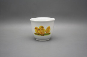 Flower pot small 13cm Easter chicks BB