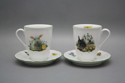 Mug 0,3l with saucer Verona Easter ZL č.1