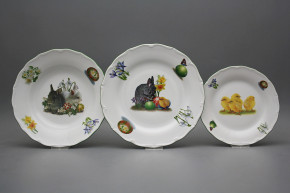 Plate set Verona Easter 36-piece GZL