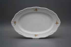 Oval dish 32cm Marie Louise Tea roses EBB