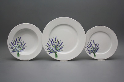 Plate set Nina Lavender 36-piece HBB č.1