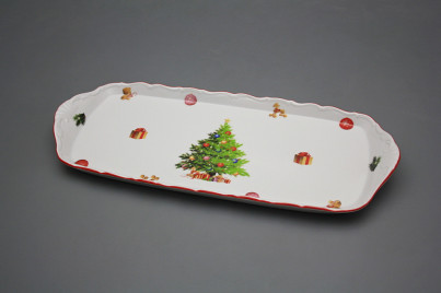 Tray square 37cm Verona Christmas Tree JCL č.1