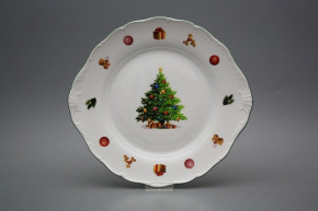 Cake plate 27cm Verona Christmas Tree JZL